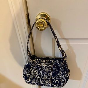 Vera Bradley Twirly Birds Navy Pattern retired